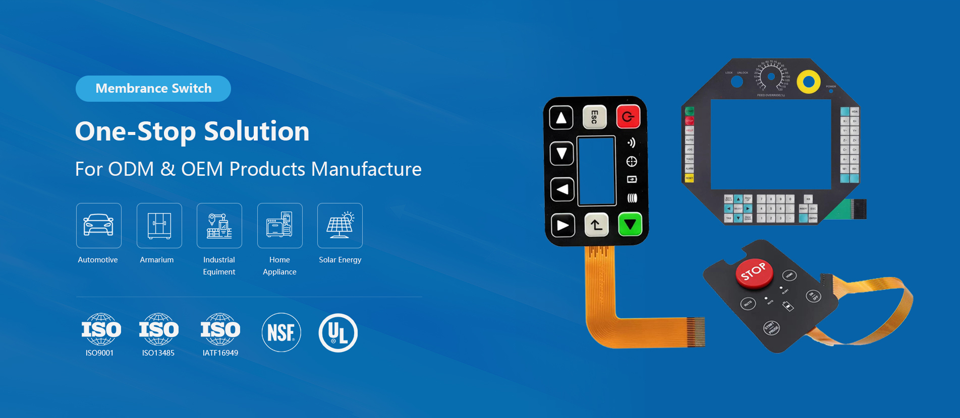 Membrane Switch Manufacturer