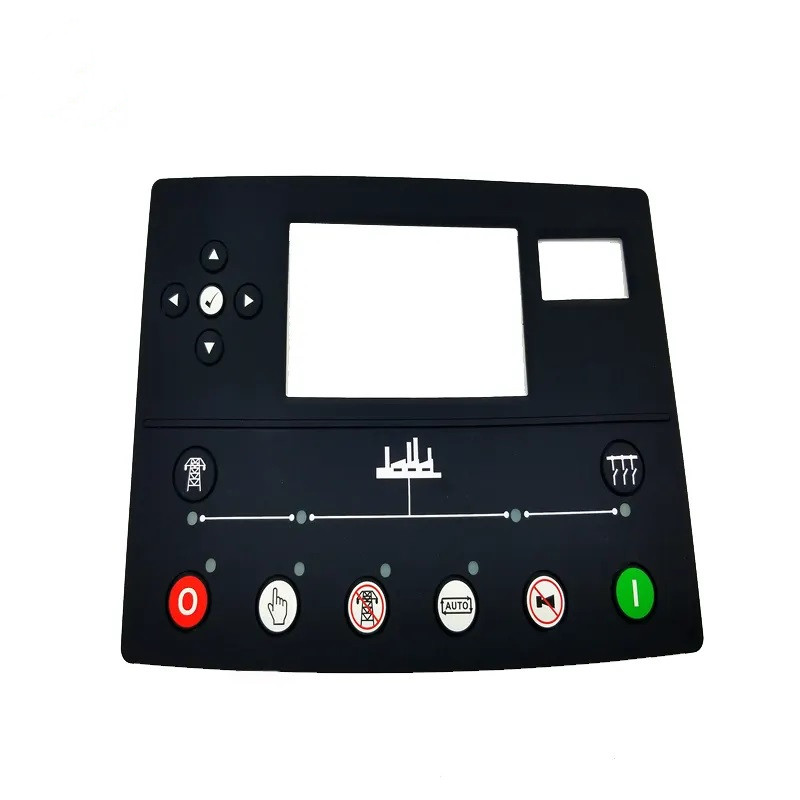 Laser Backlight Membrane Switch Rubber Keypad