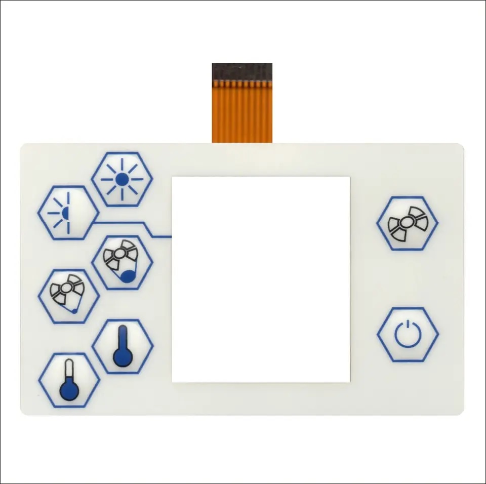 Custom Automatic Printing Flexible Circuit Membrane Switch Panel