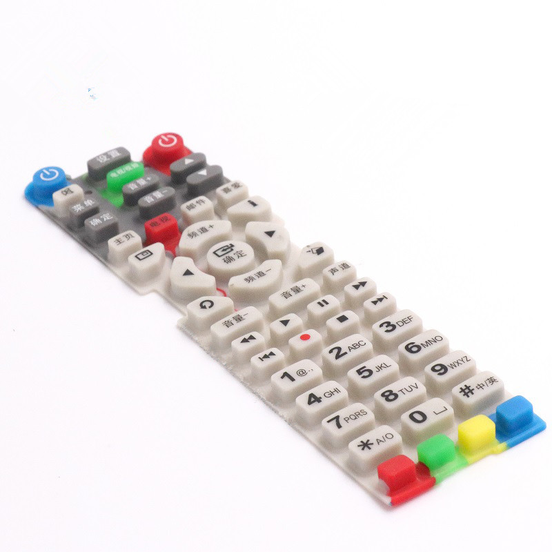 Silk Screen Silicone Rubber Keypad