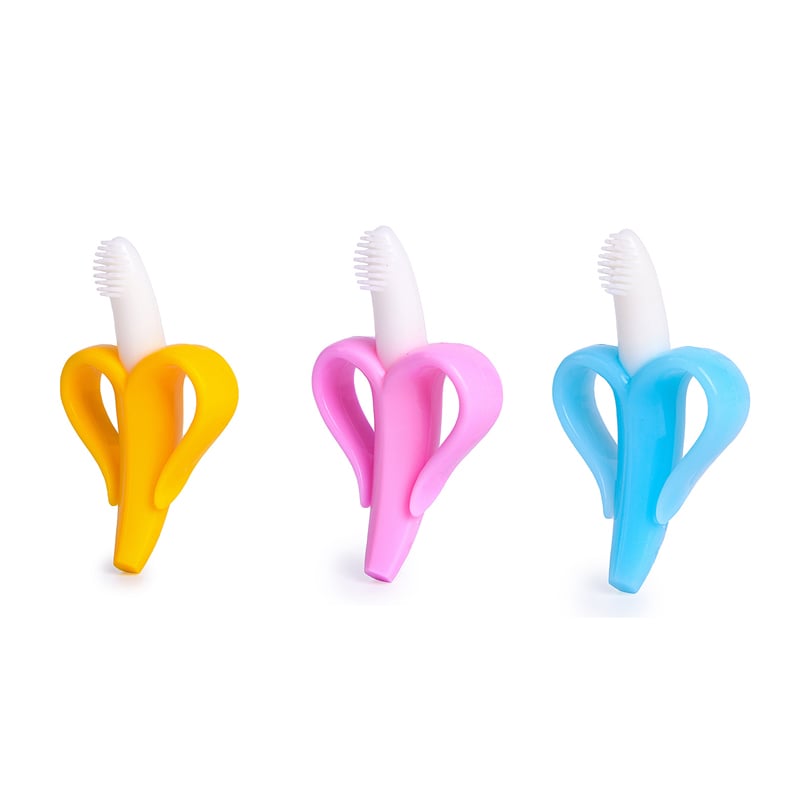 Silicone banana Toothbrush Teething