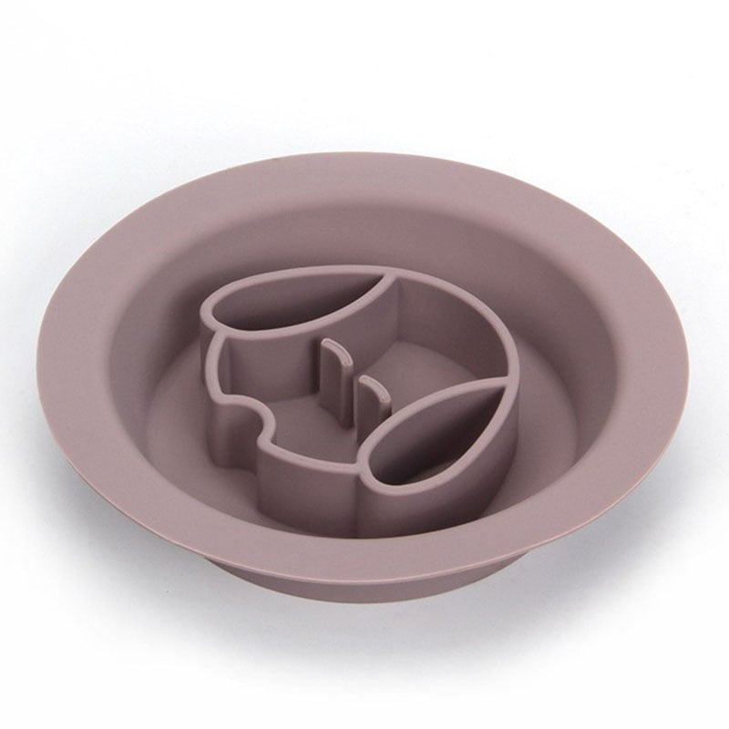 Soft Food Silicone Dog Bowl