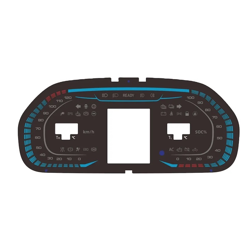 OEM ODM an integrated black scheme Car dashboard